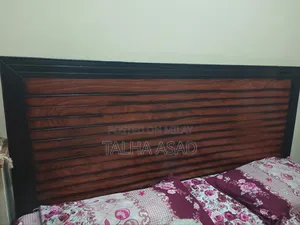 Double Bed With Dressing Table