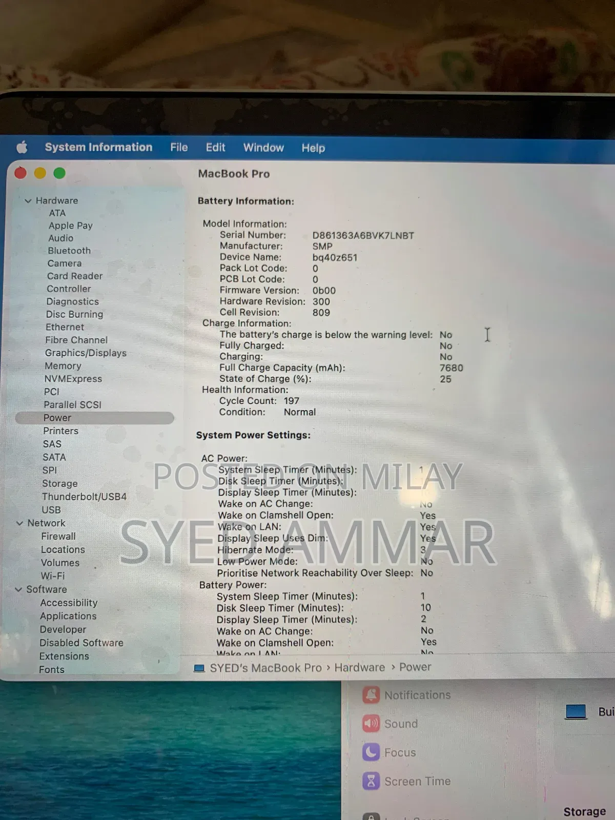 Laptop Apple MacBook Pro 2019 32GB Intel Core I7 SSD 512GB