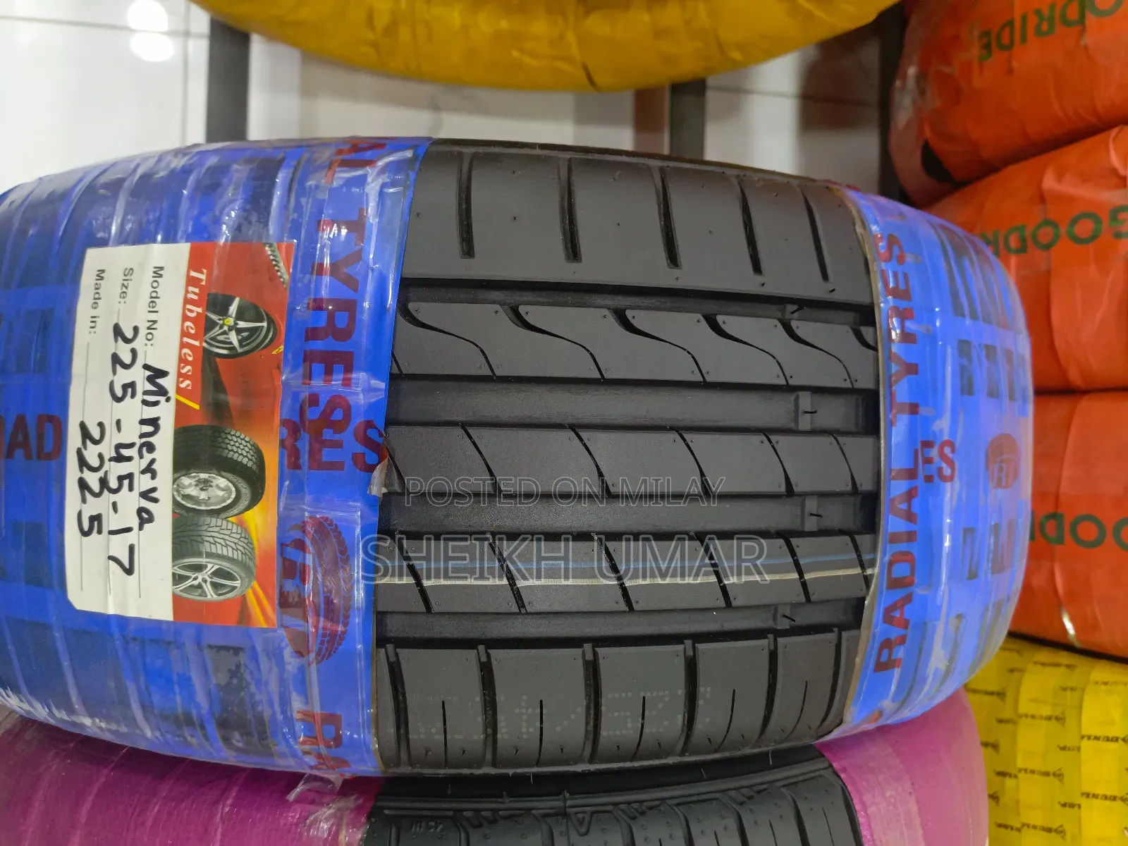 New Tyres Available Only Lahore