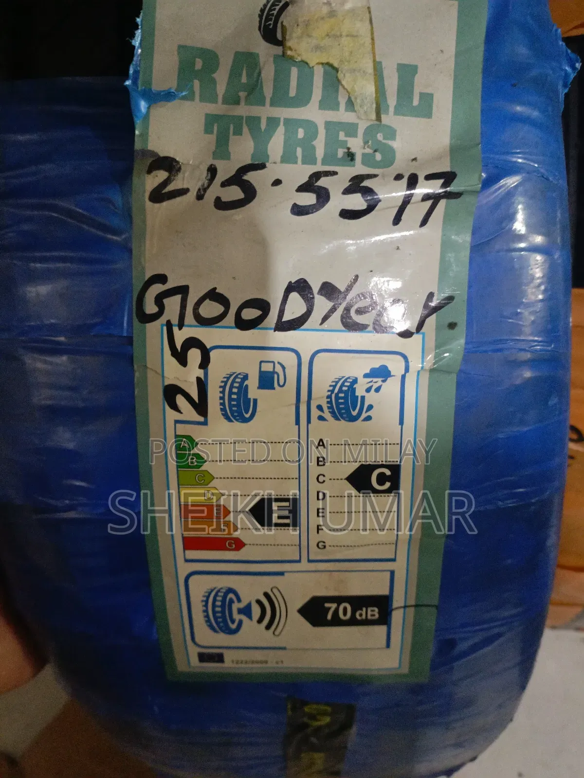 New Tyres Available Only Lahore