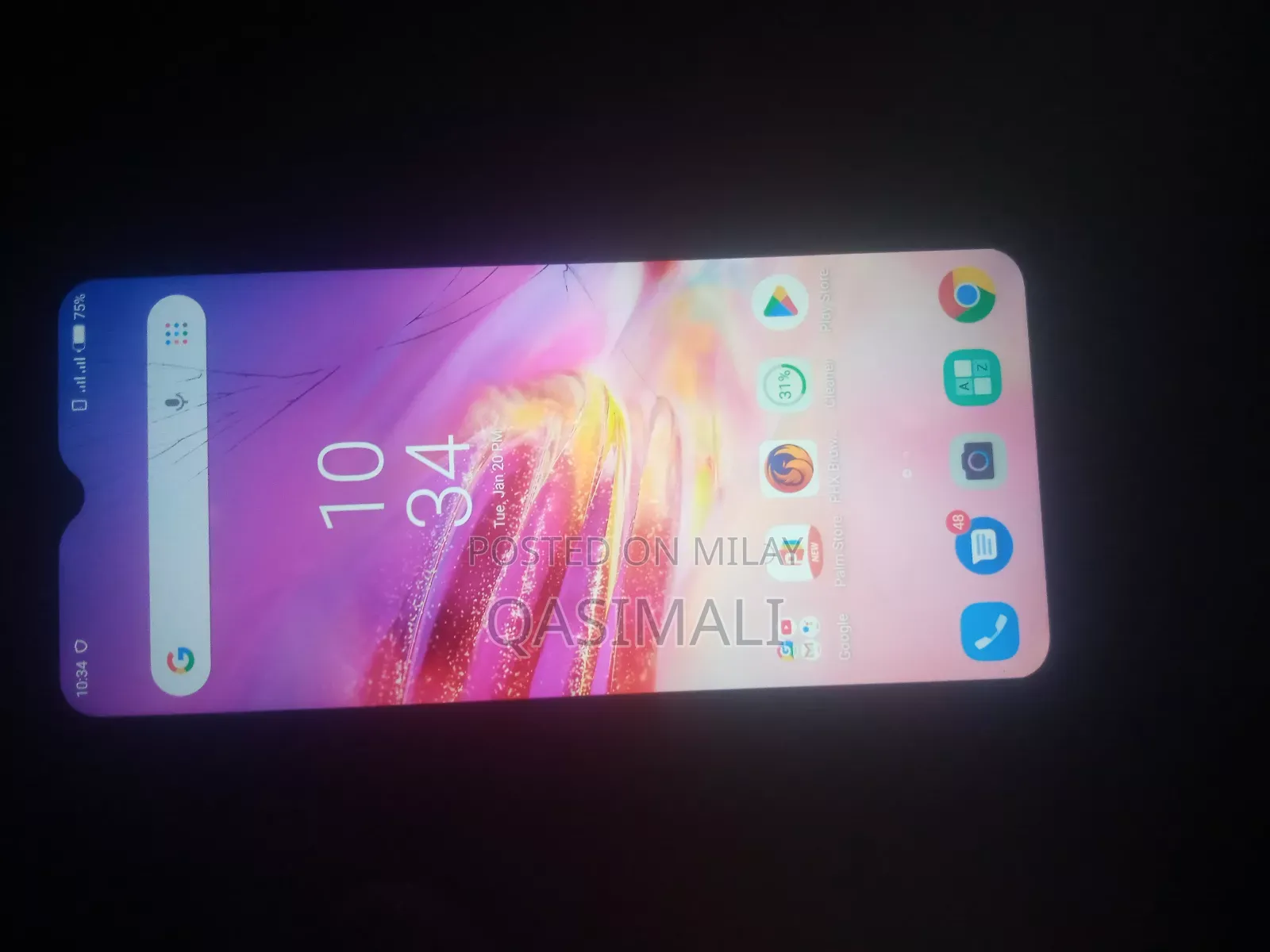 Infinix Hot 8 32 GB Blue