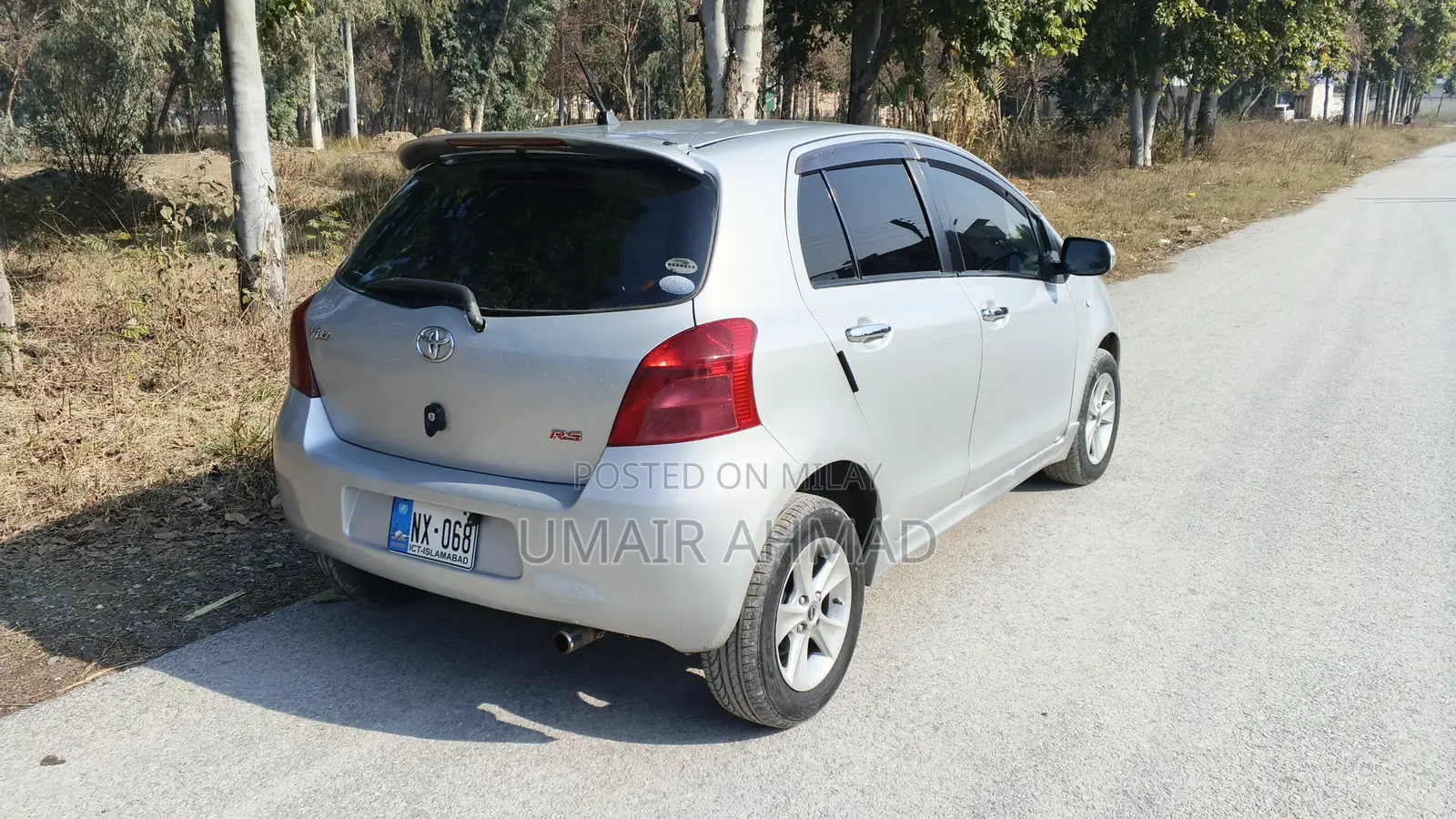 Toyota Vitz 2007 Silver