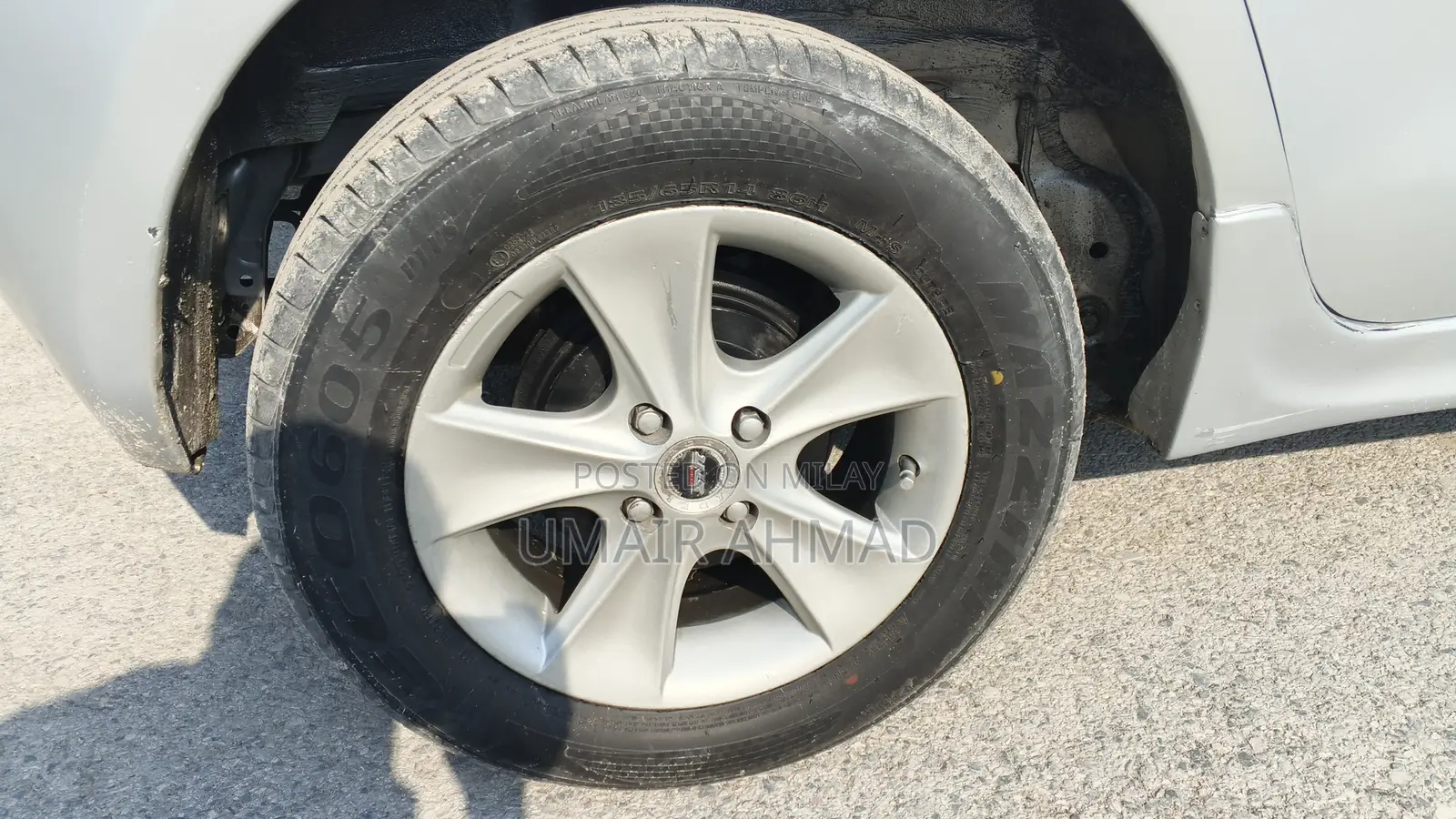 Toyota Vitz 2007 Silver