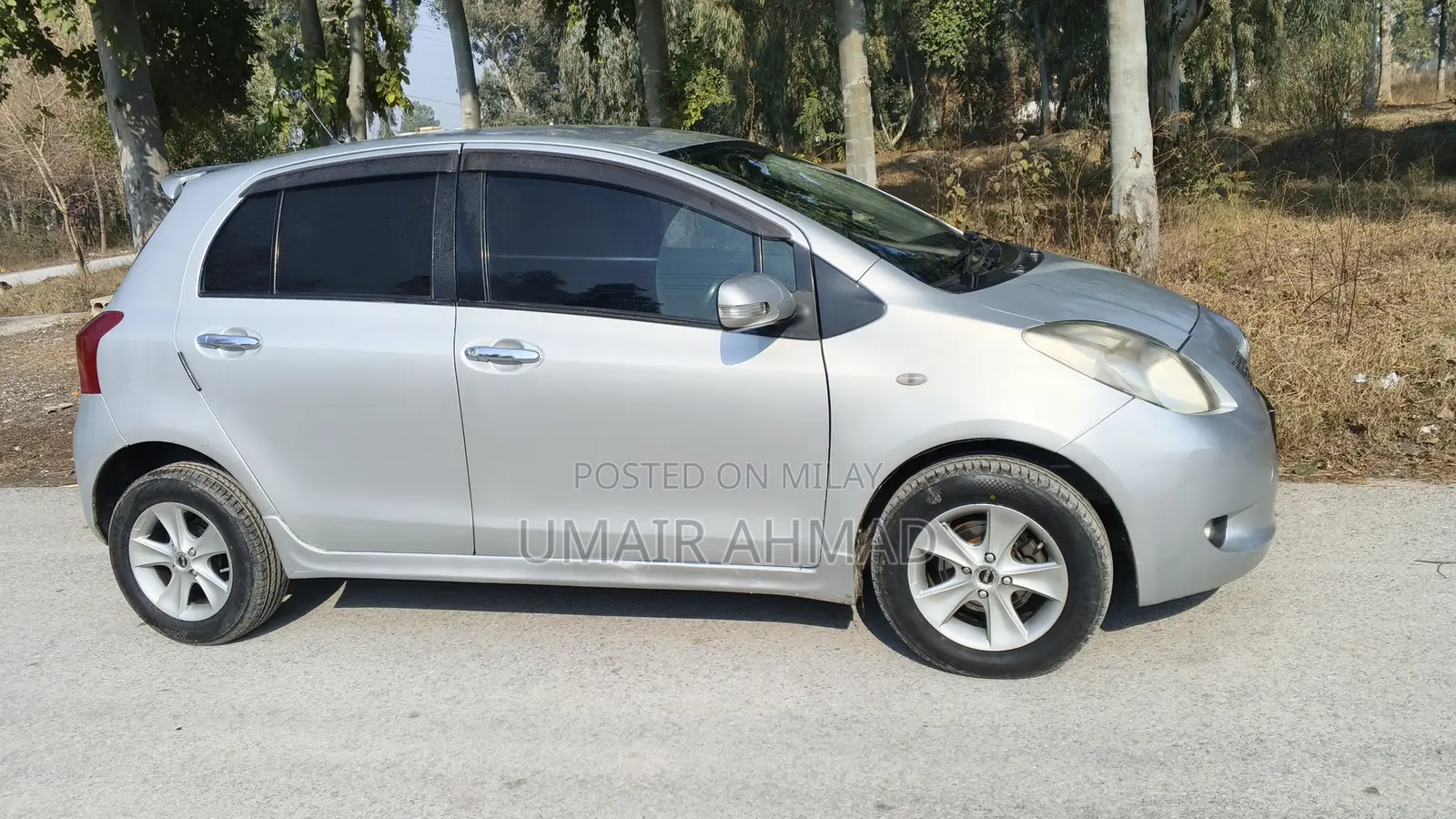 Toyota Vitz 2007 Silver