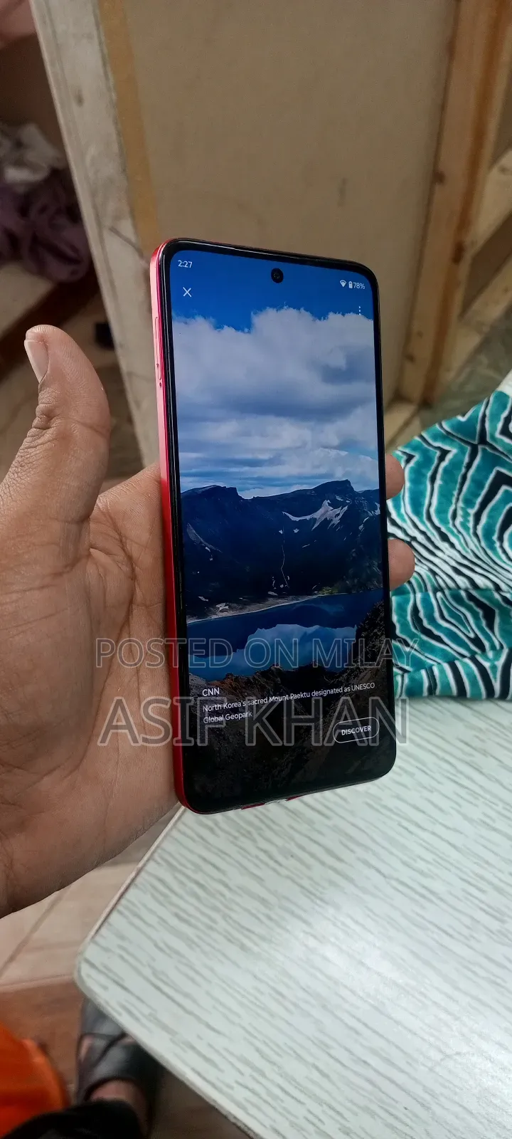 Motorola Moto G84 5G 256 GB Red