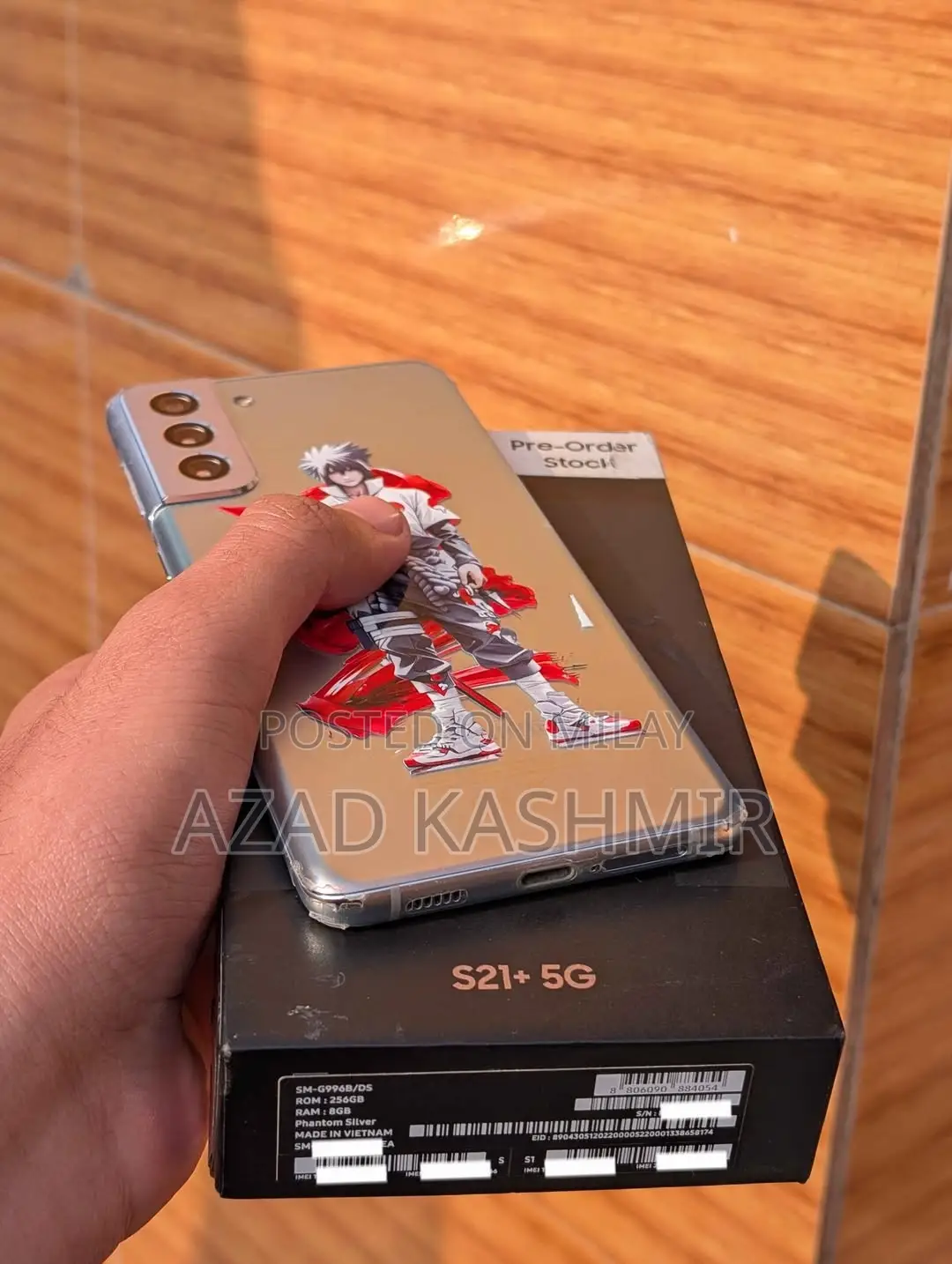 New Samsung Galaxy S21+ 5G 256 GB Silver