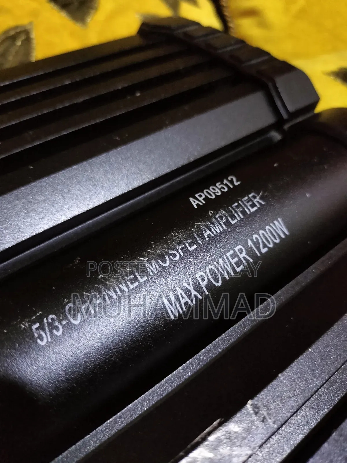 SDX Pro Audio Ap09512 Car Amplifier 5 Channel Made in Usa