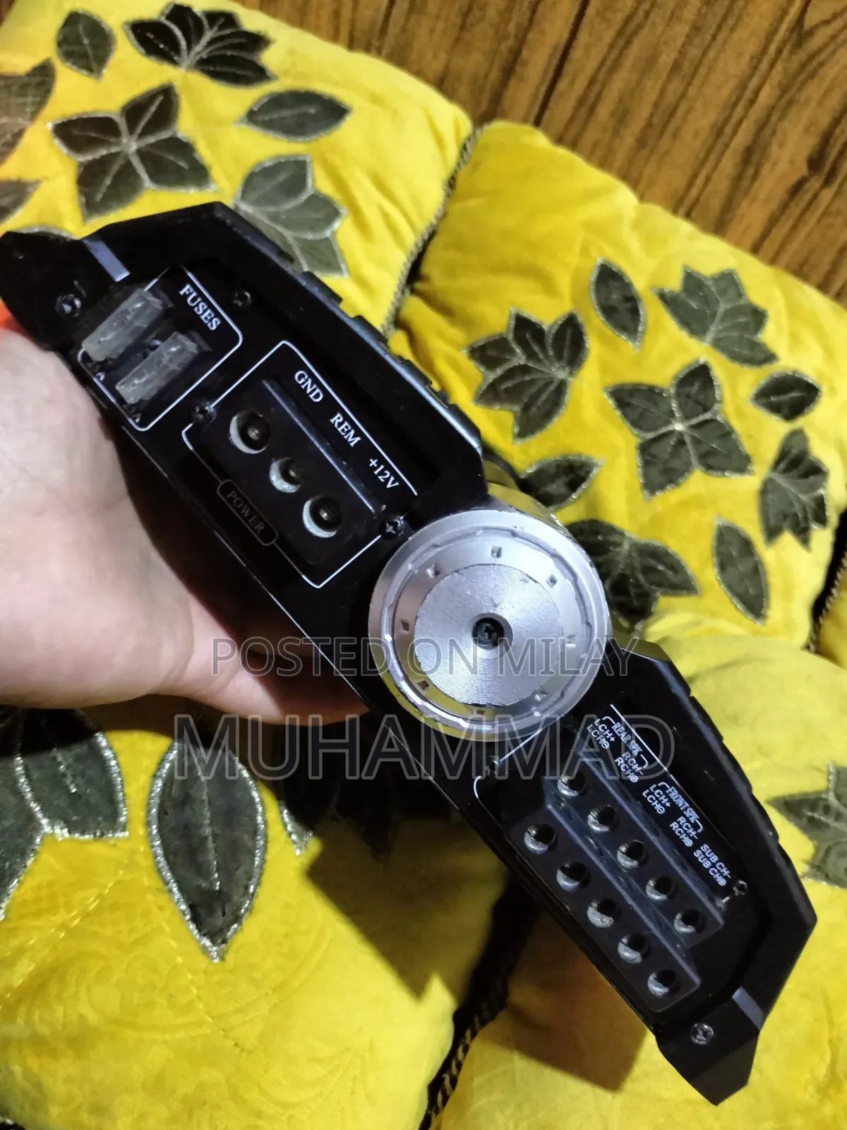 SDX Pro Audio Ap09512 Car Amplifier 5 Channel Made in Usa