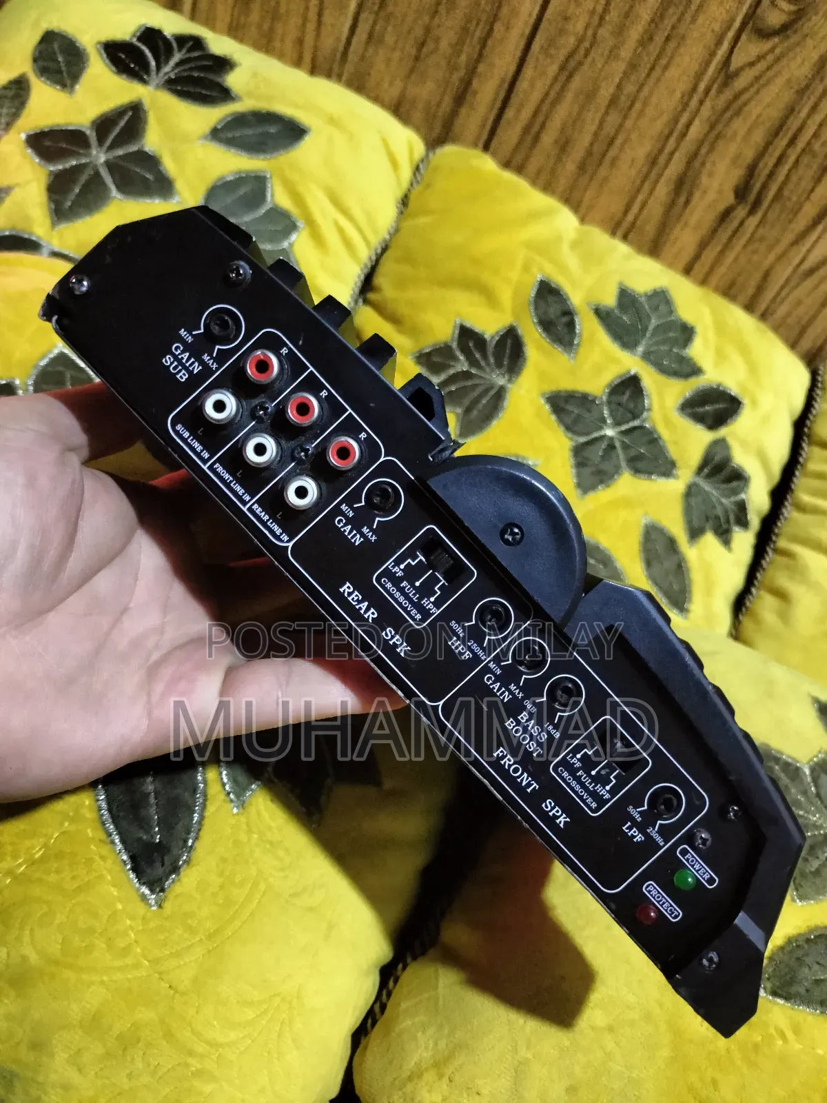 SDX Pro Audio Ap09512 Car Amplifier 5 Channel Made in Usa