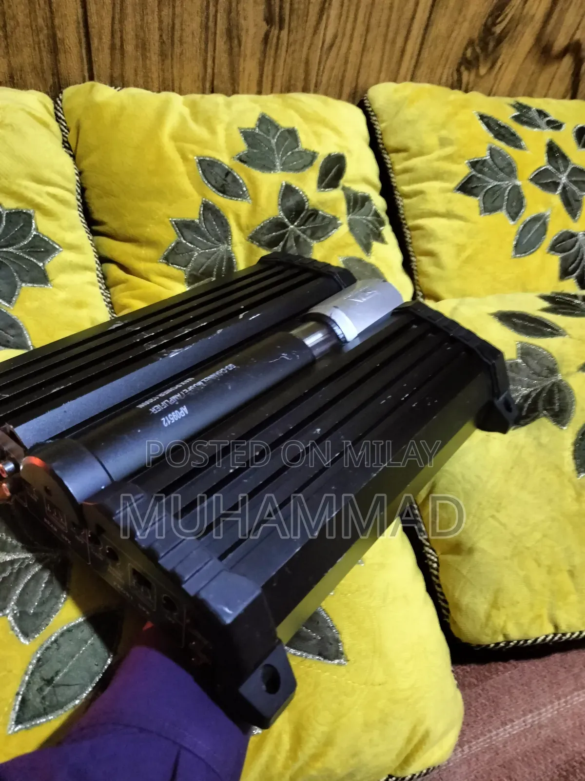 SDX Pro Audio Ap09512 Car Amplifier 5 Channel Made in Usa