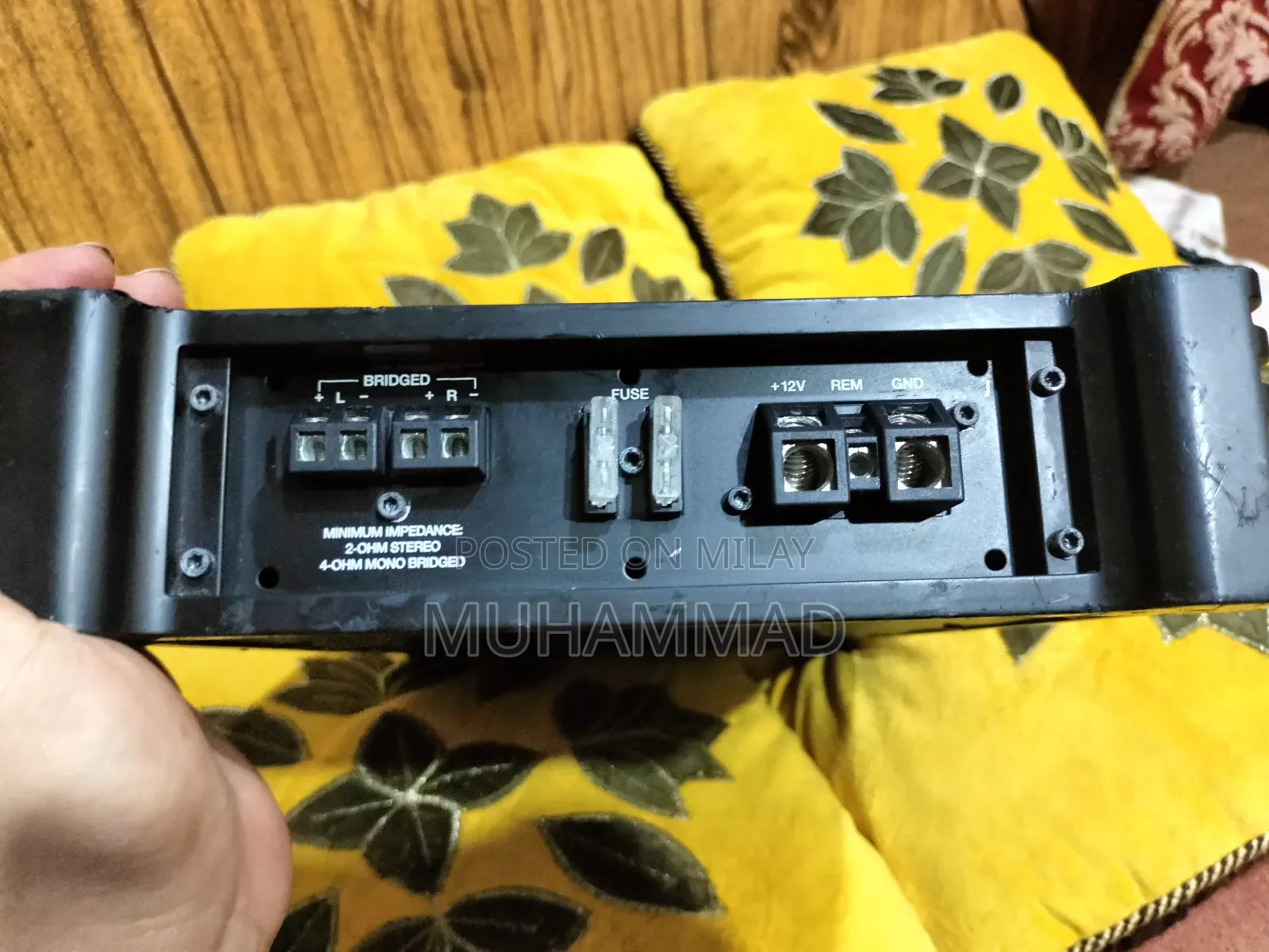 Rockville 2 Channel Amplifier Like Mono Amplifier 2 Ohm Stable