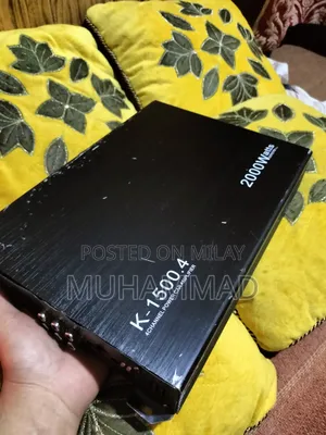 K-1500.4 Car 4 Channel Amplifier