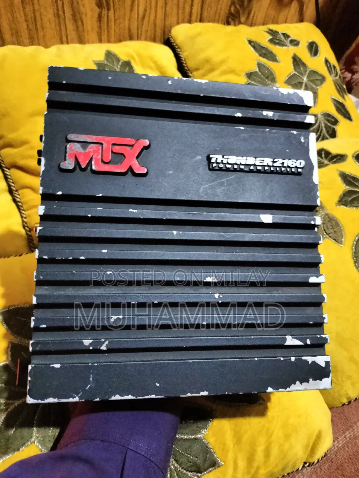 MTX Thunder 2160 Car 2 Channel Amplifier Made in Usa