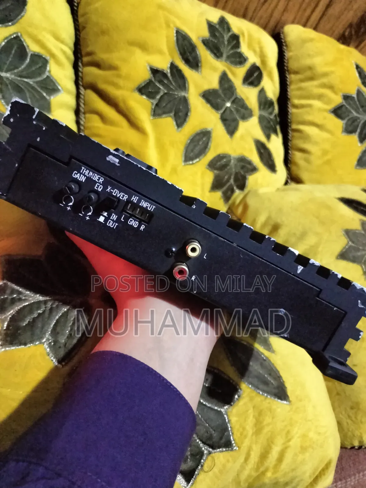 MTX Thunder 2160 Car 2 Channel Amplifier Made in Usa