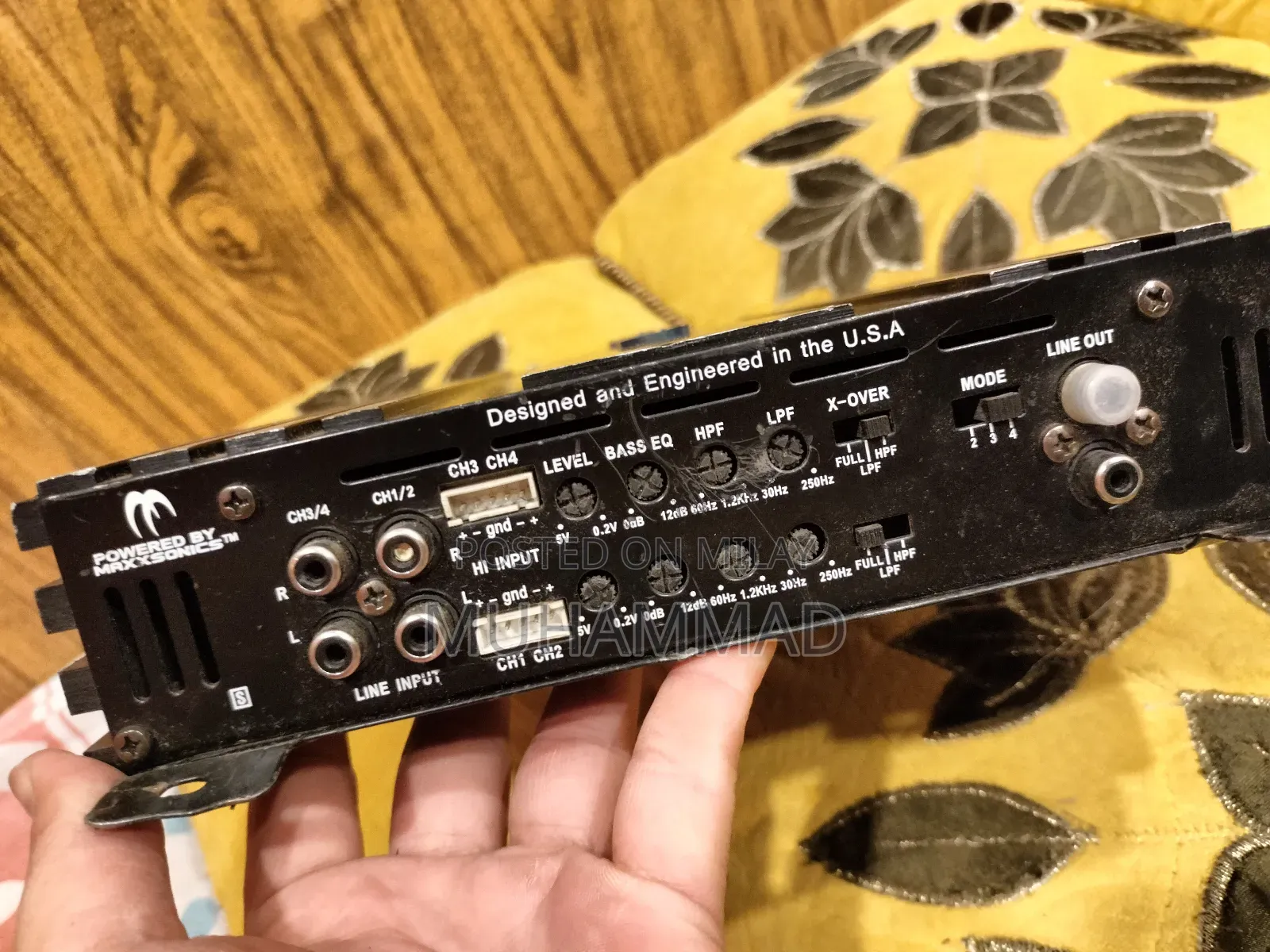 Crunch P900.4 Power Zone 4 Channel Car Amplifier Made in Usa