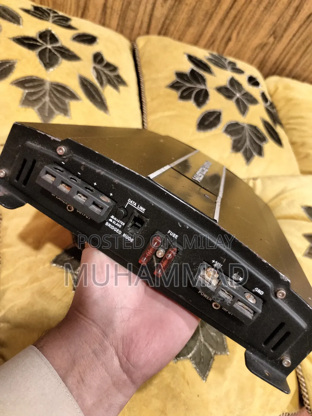 Power Acoustic Rep 1.3500d Mono Amp Made in Usa 1800 RMS at 1 Ohm