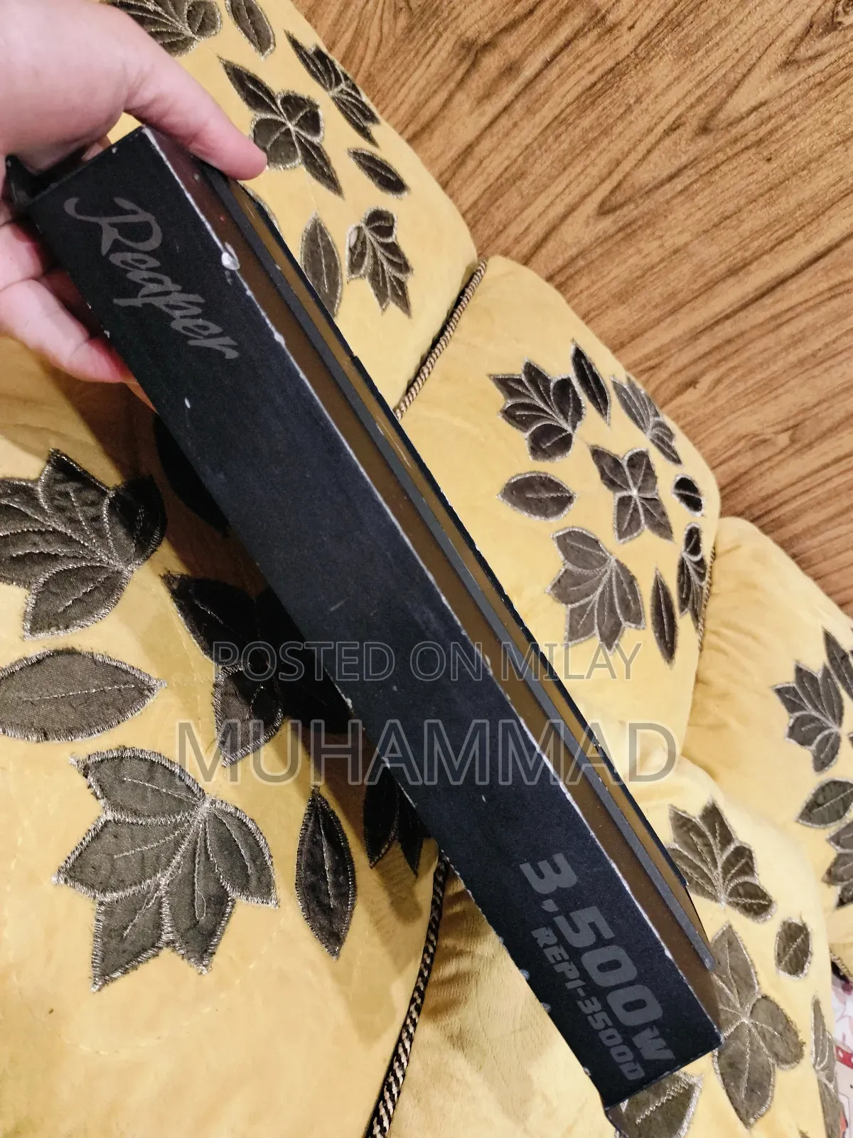 Power Acoustic Rep 1.3500d Mono Amp Made in Usa 1800 RMS at 1 Ohm