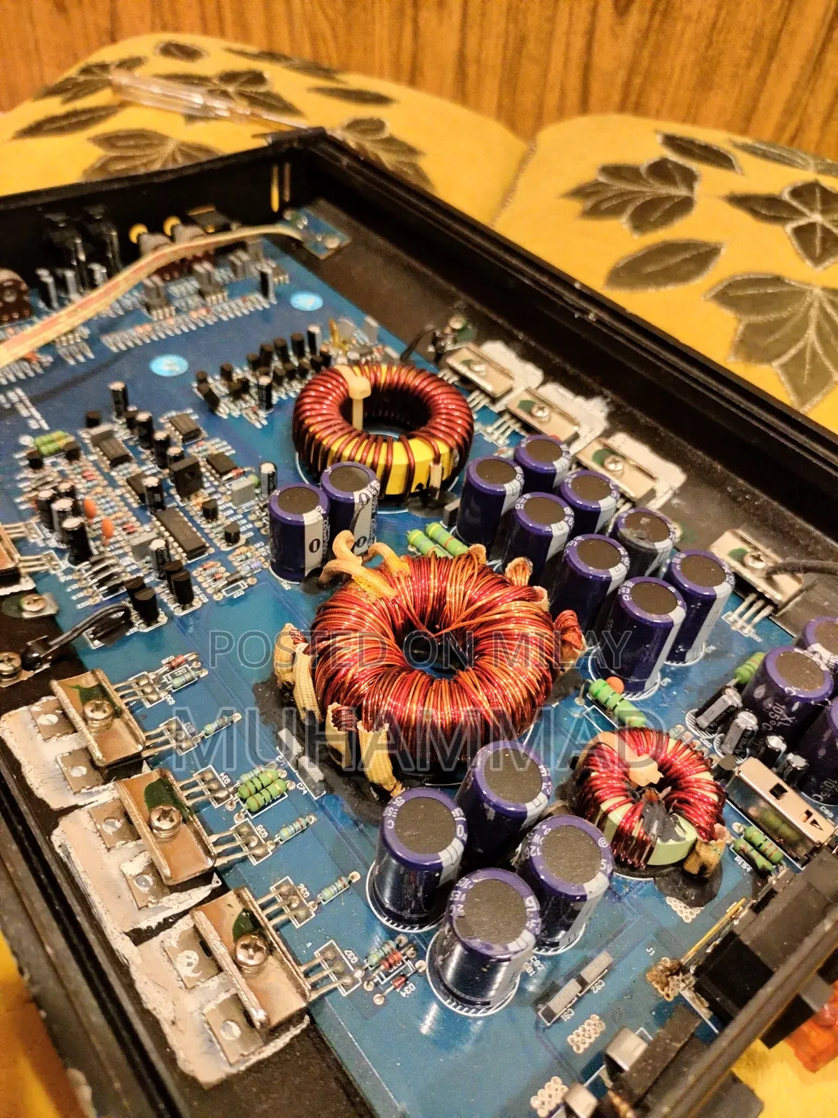 Power Acoustic Rep 1.3500d Mono Amp Made in Usa 1800 RMS at 1 Ohm