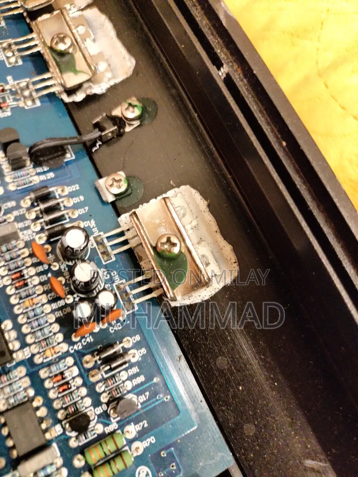 Power Acoustic Rep 1.3500d Mono Amp Made in Usa 1800 RMS at 1 Ohm