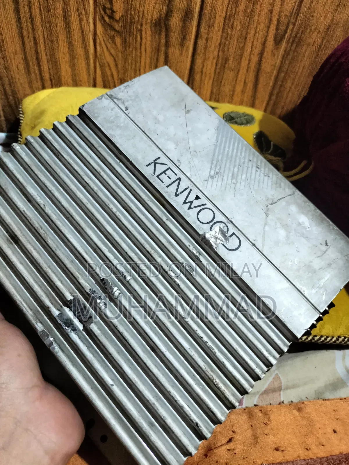 Kenwood Kac-626 2 Channel Car Amp Made in Mexico Not Repair Not Open