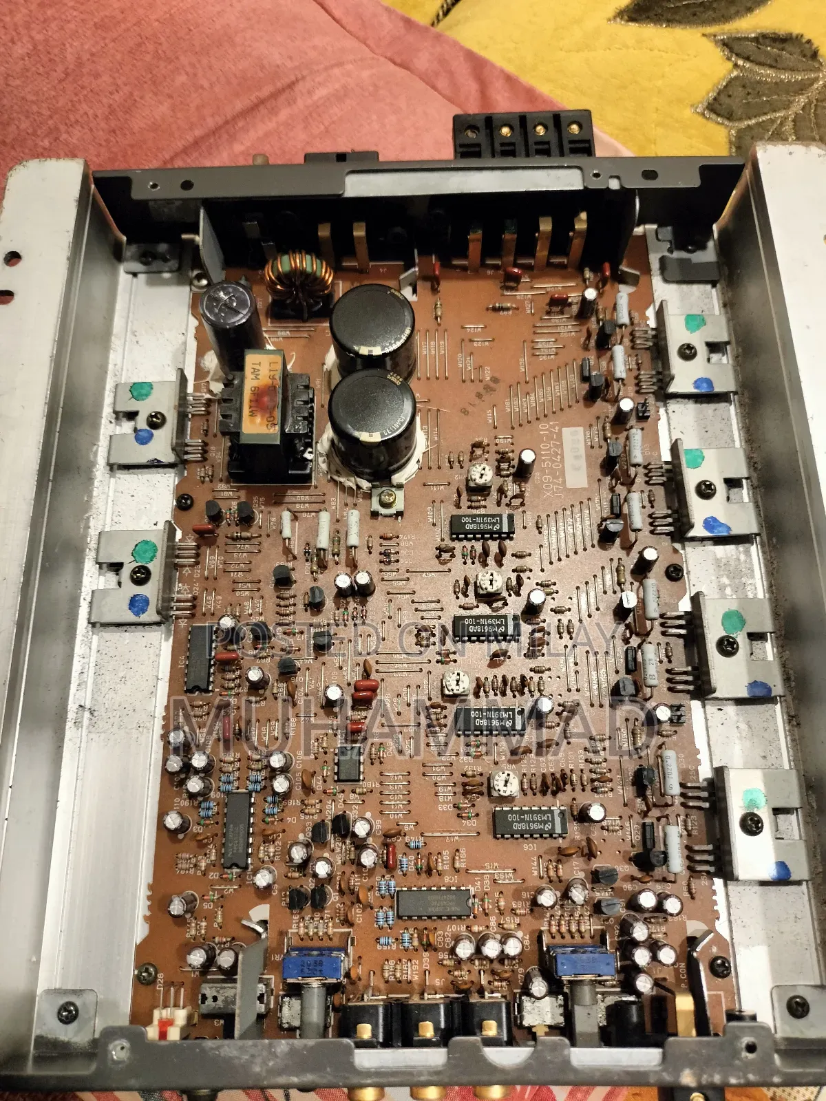 Kenwood Kac-646 4 Channel Car Amplifier Made in Mexico