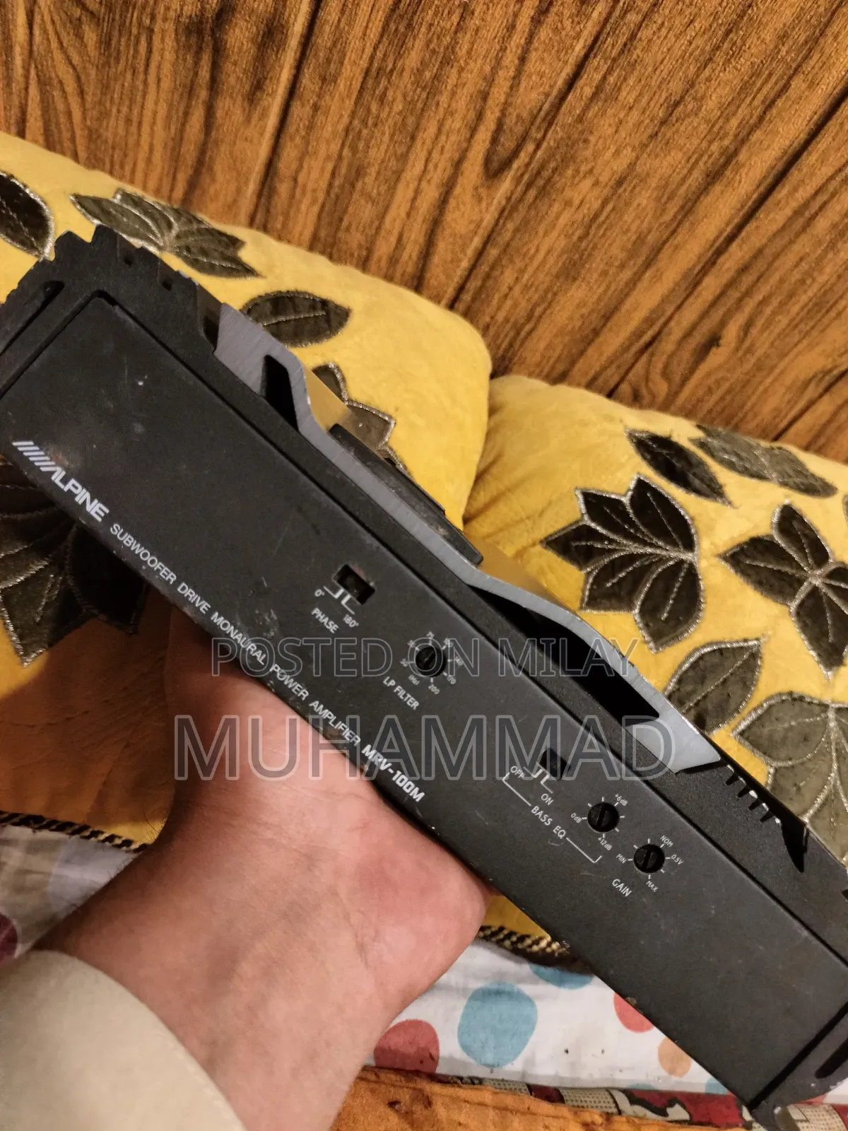 Alpine MRV 100m Car Mono Amplifier Only for Woofer Not Repair