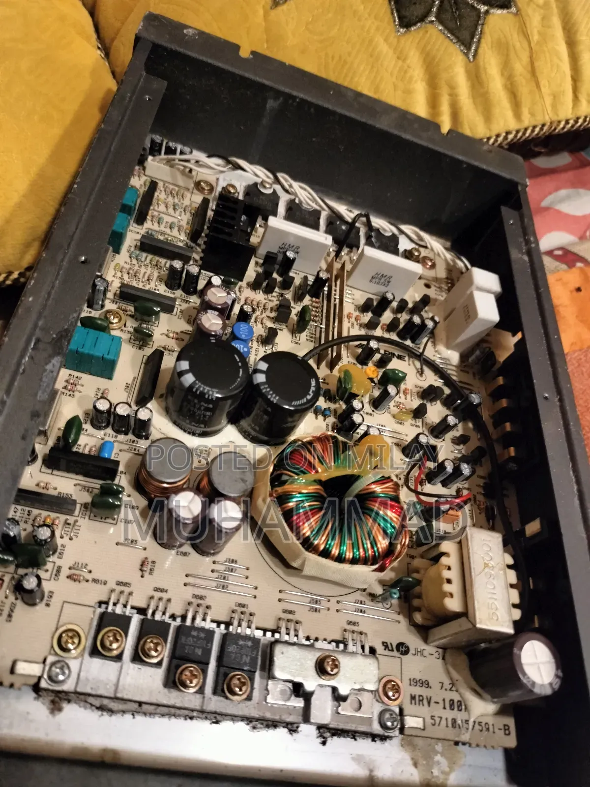 Alpine MRV 100m Car Mono Amplifier Only for Woofer Not Repair