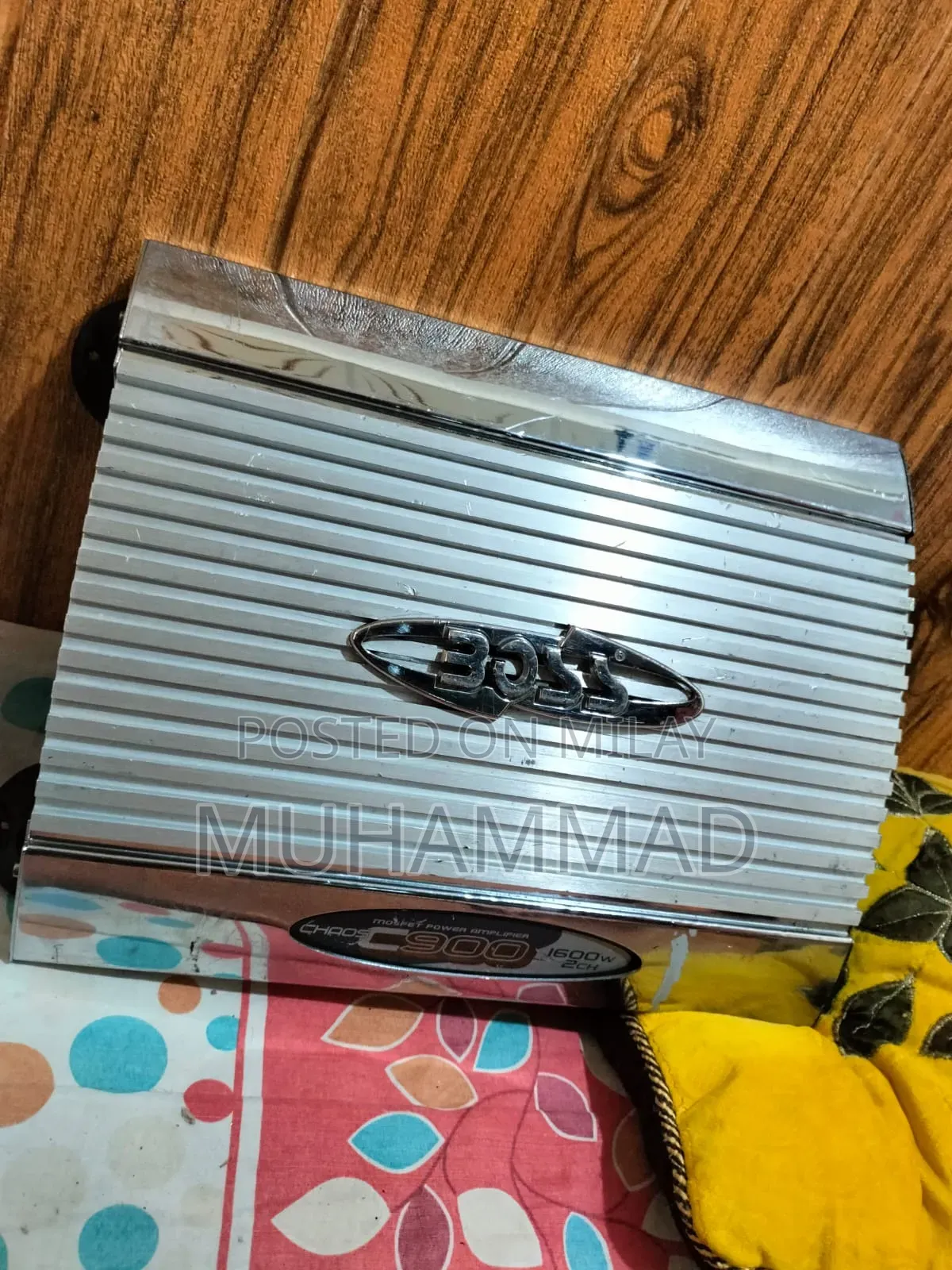 Boss Chaos C900 Max 1600 Watt 900 Watt RMS 2 Ohm Stable Made in Usa