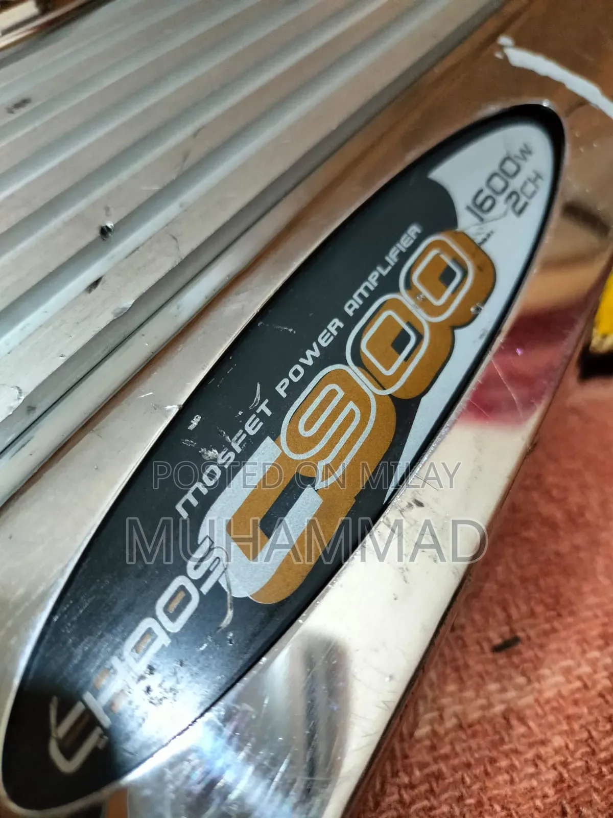 Boss Chaos C900 Max 1600 Watt 900 Watt RMS 2 Ohm Stable Made in Usa