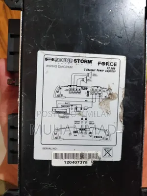 Sound Storm SSL F2.200 Force Series 2 Channel Car Amp Made in Usa