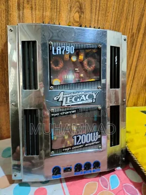 American Legacy La 970 Made in Usa 2 Channel Car Amplifier