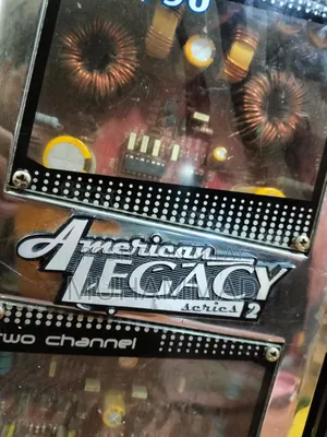 American Legacy La 970 Made in Usa 2 Channel Car Amplifier