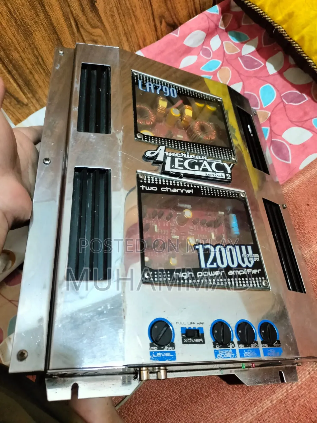 American Legacy La 970 Made in Usa 2 Channel Car Amplifier