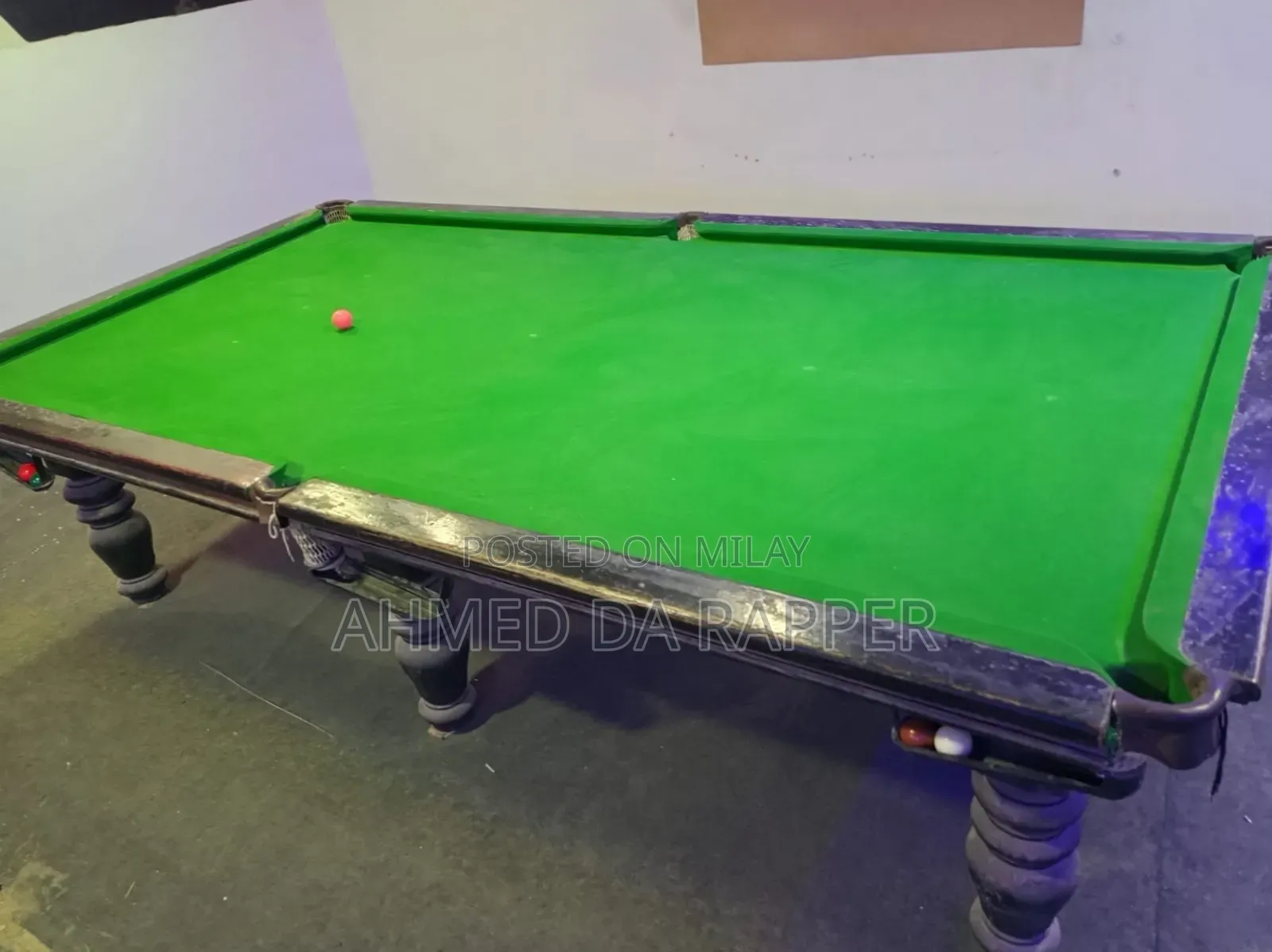 Snooker for Sale With 2 Ball Sets