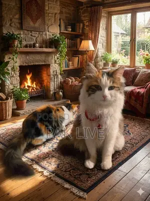 6-12 months Female Purebred American Curl