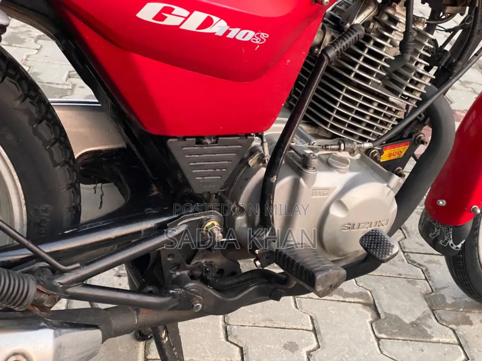 Suzuki Bike 2019 Red