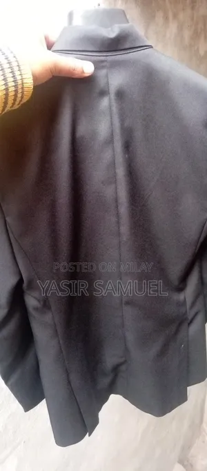 Double Press Black Pent Coat