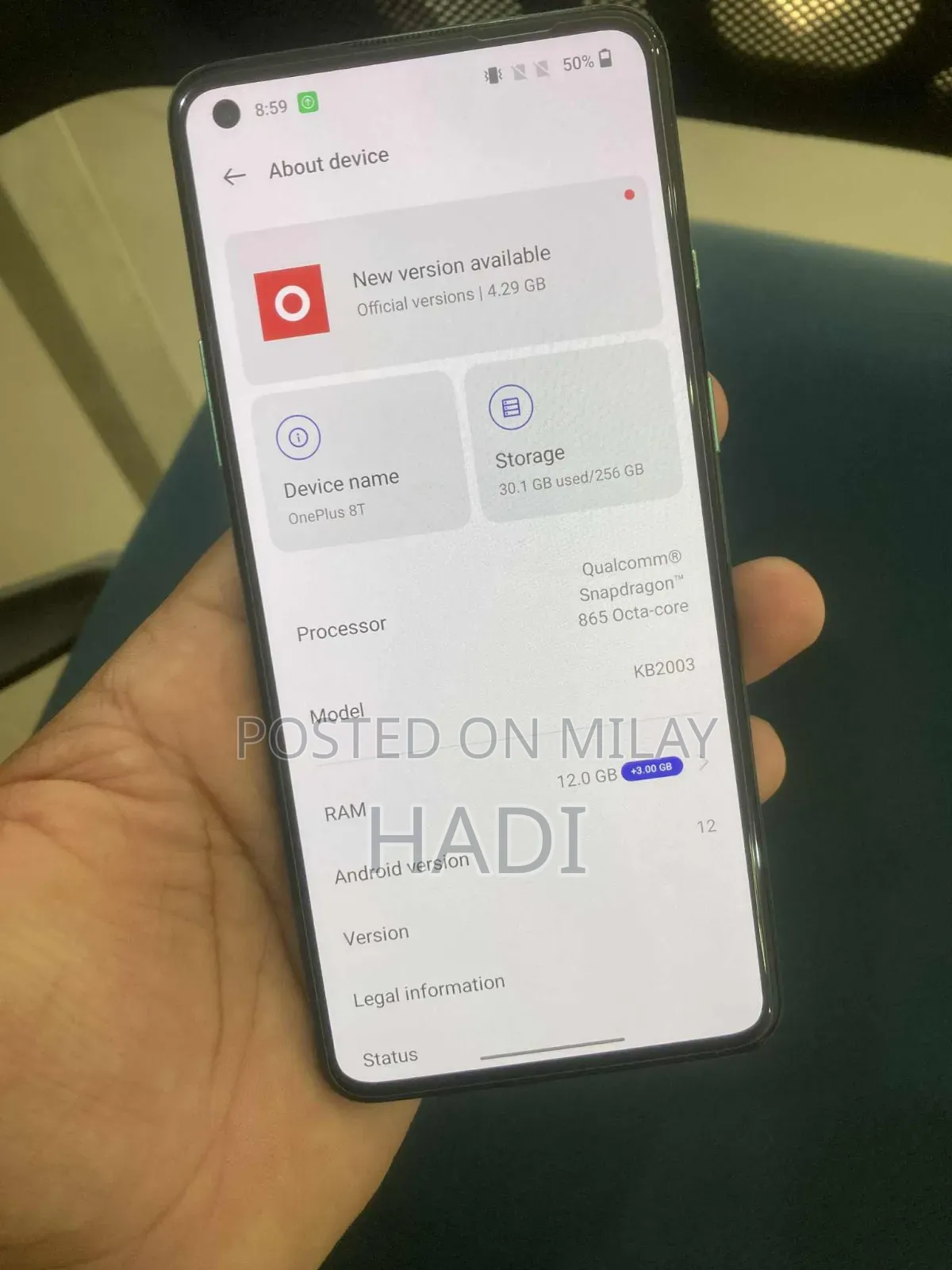 OnePlus 8T 256 GB Green