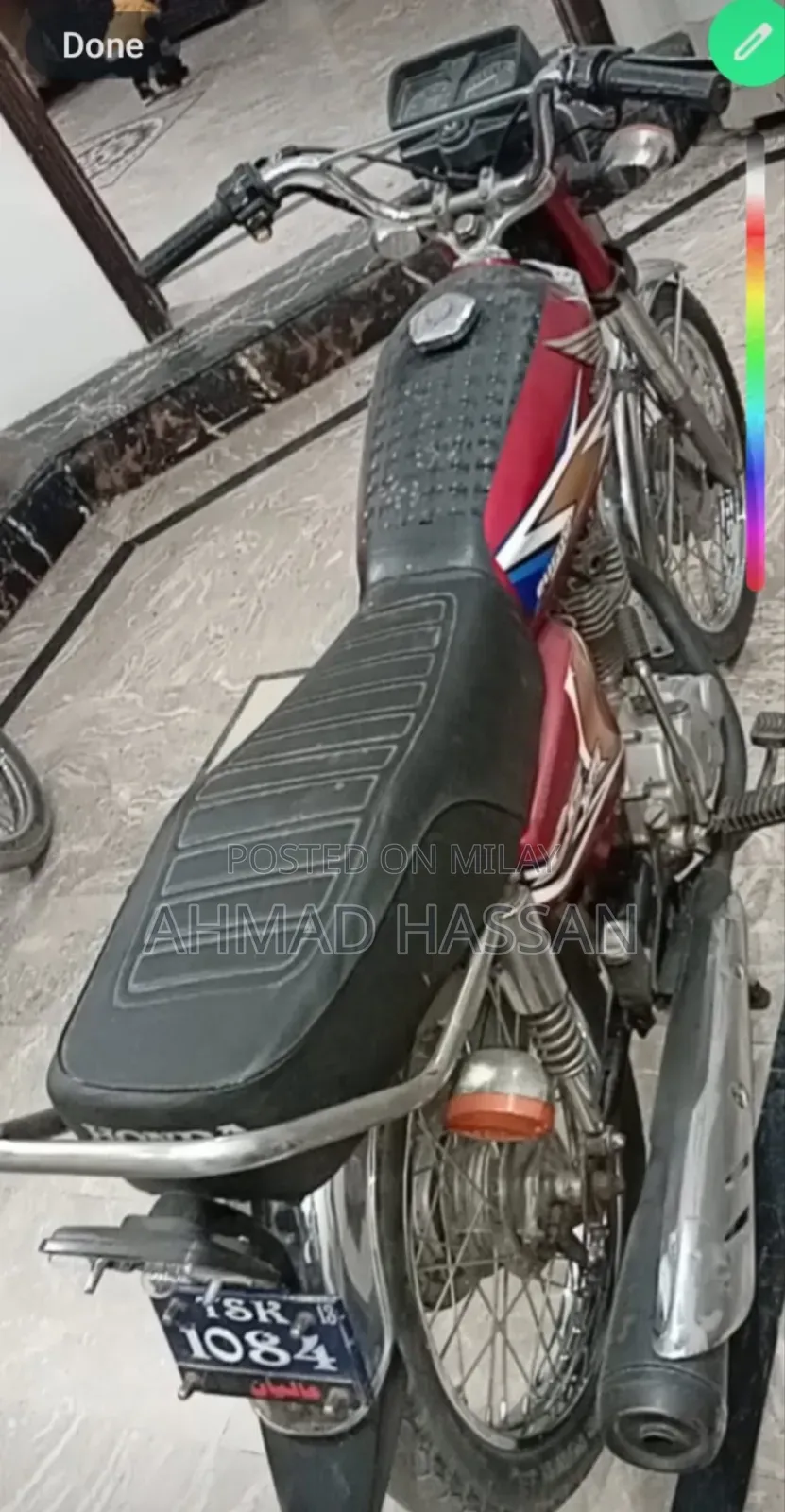 Honda XL 125 2013 Red