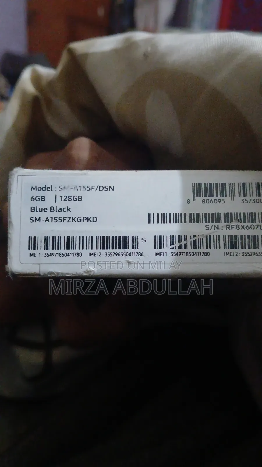 New Samsung Galaxy A15 5G 128 GB Blue