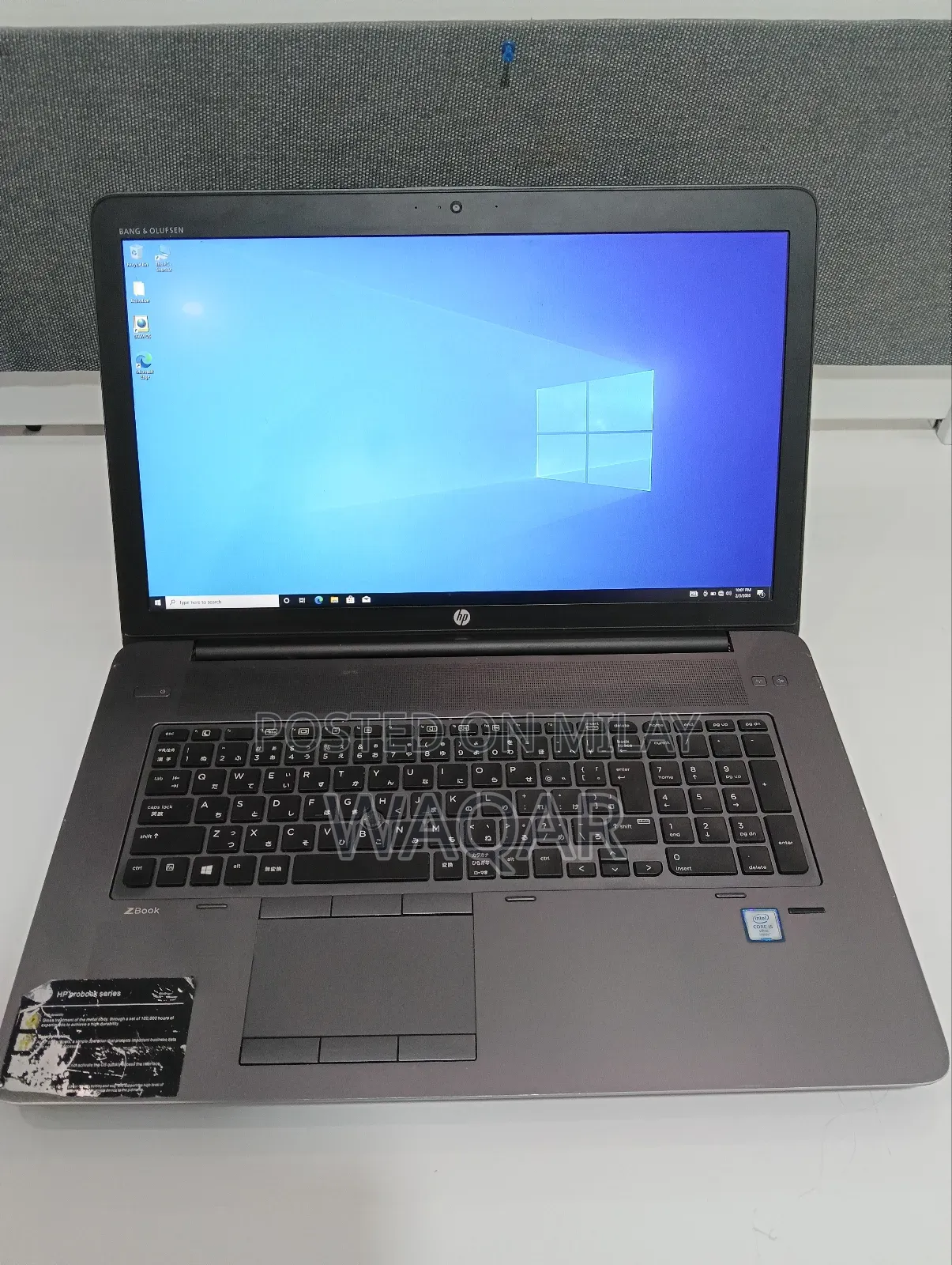 Laptop HP ZBook 17 G3 16GB Intel Core I5 HDD+SSD 750GB