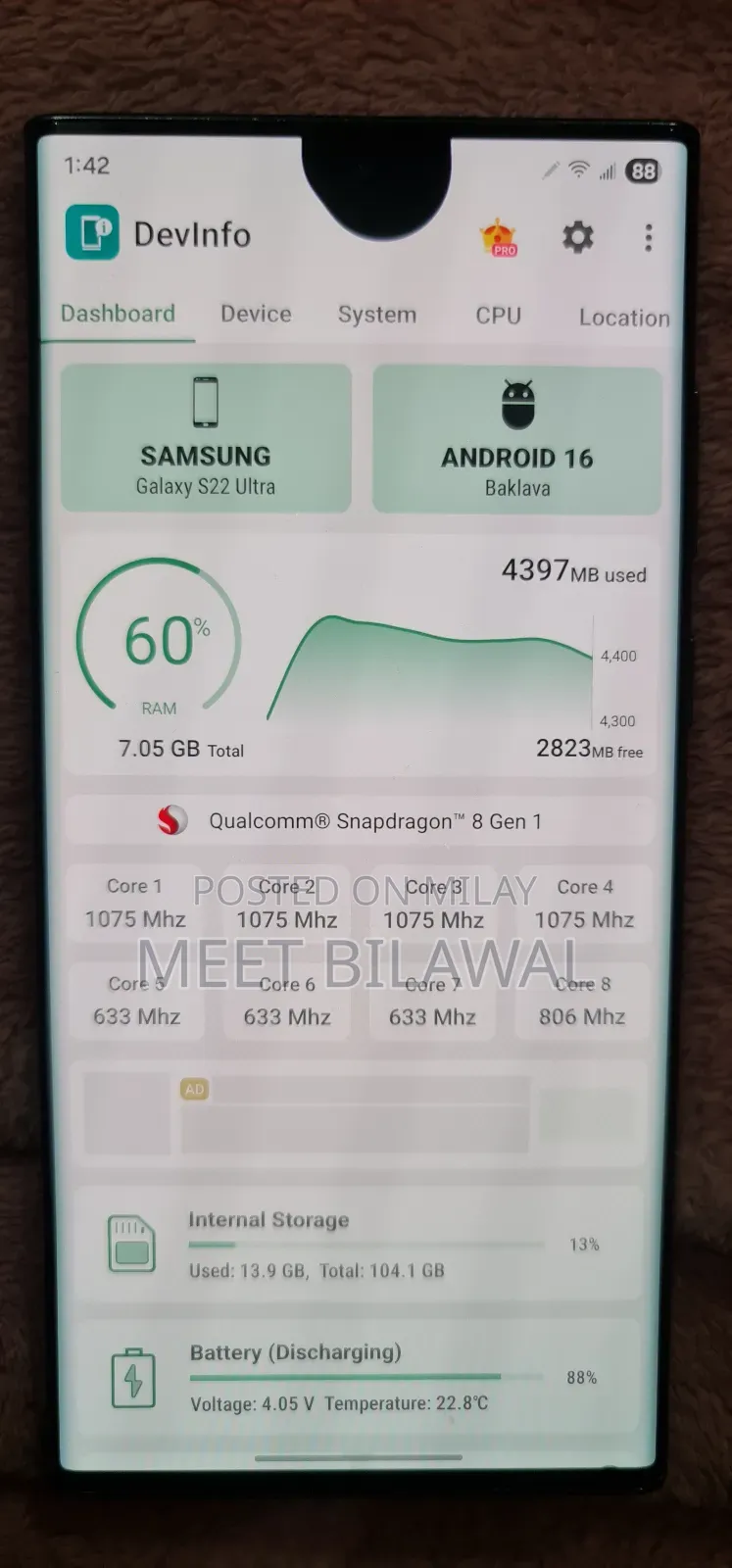 Samsung Galaxy S22 Ultra 5G 128 GB