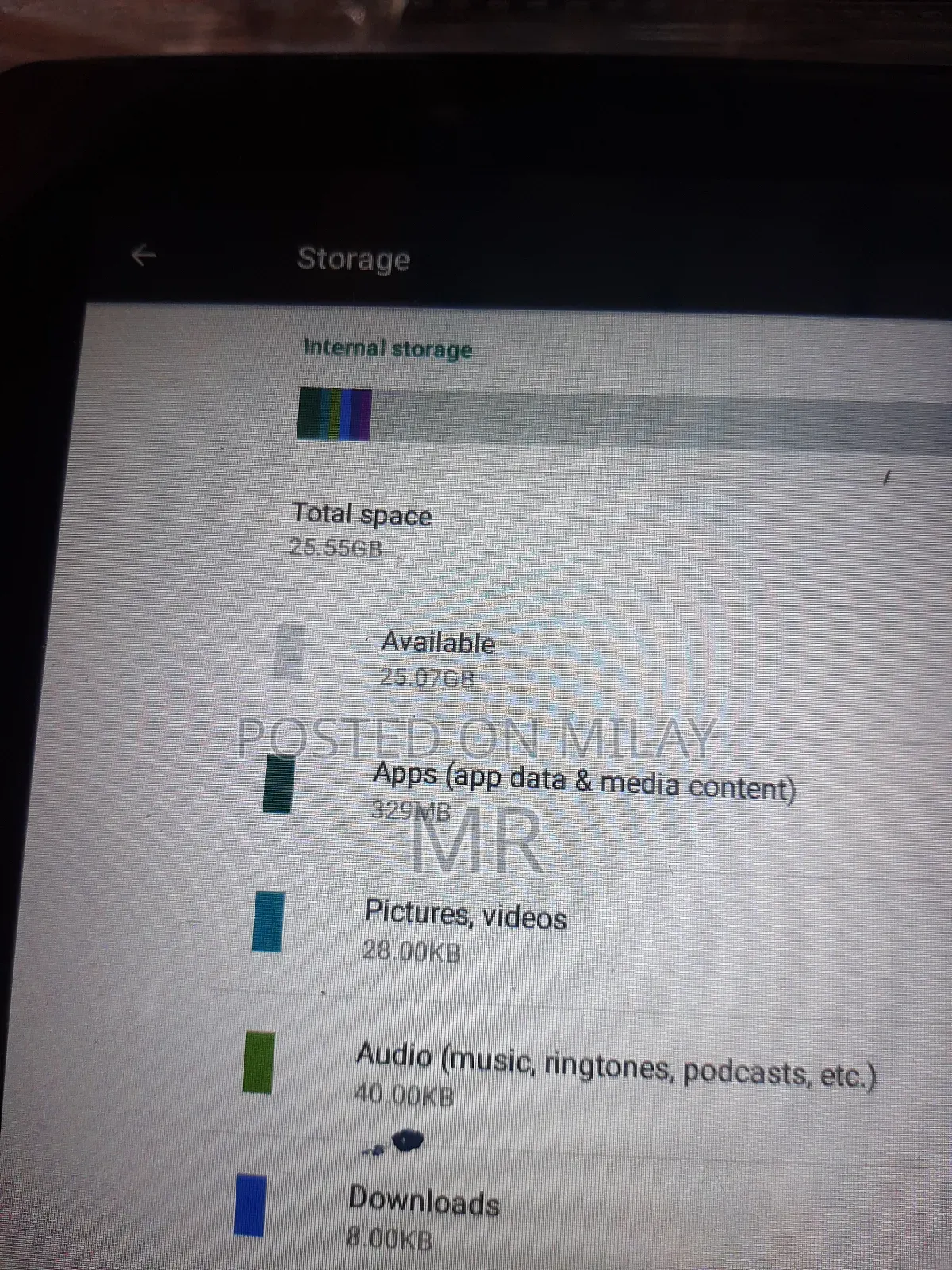 New Tablet 32 GB Gray