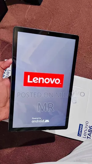 New Lenovo Tab 6 64 GB White