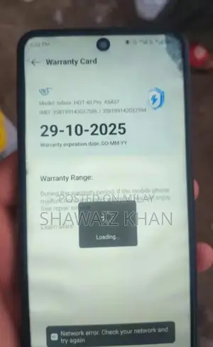 Infinix Hot 40 Pro 256 GB Black