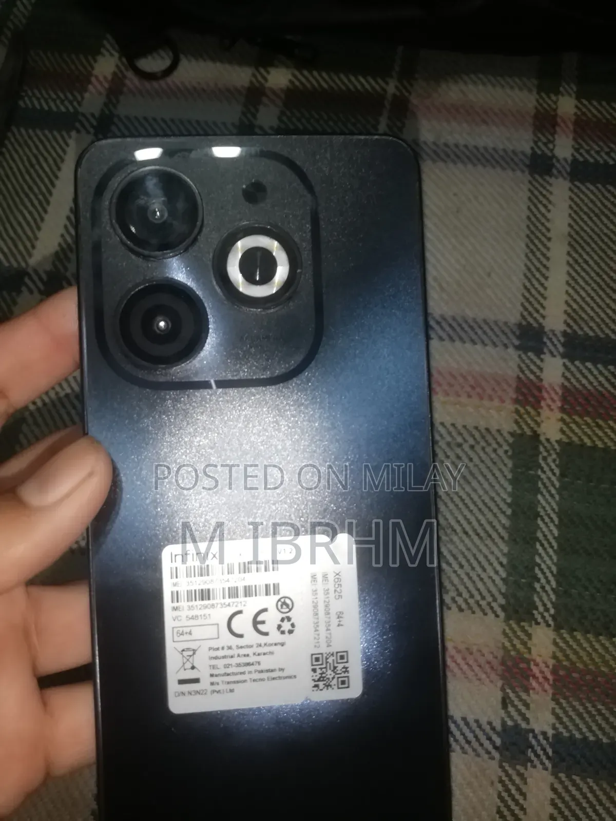 Infinix Smart 8 64 GB Black