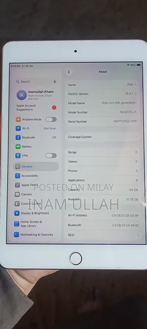 Apple iPad mini 5 64 GB