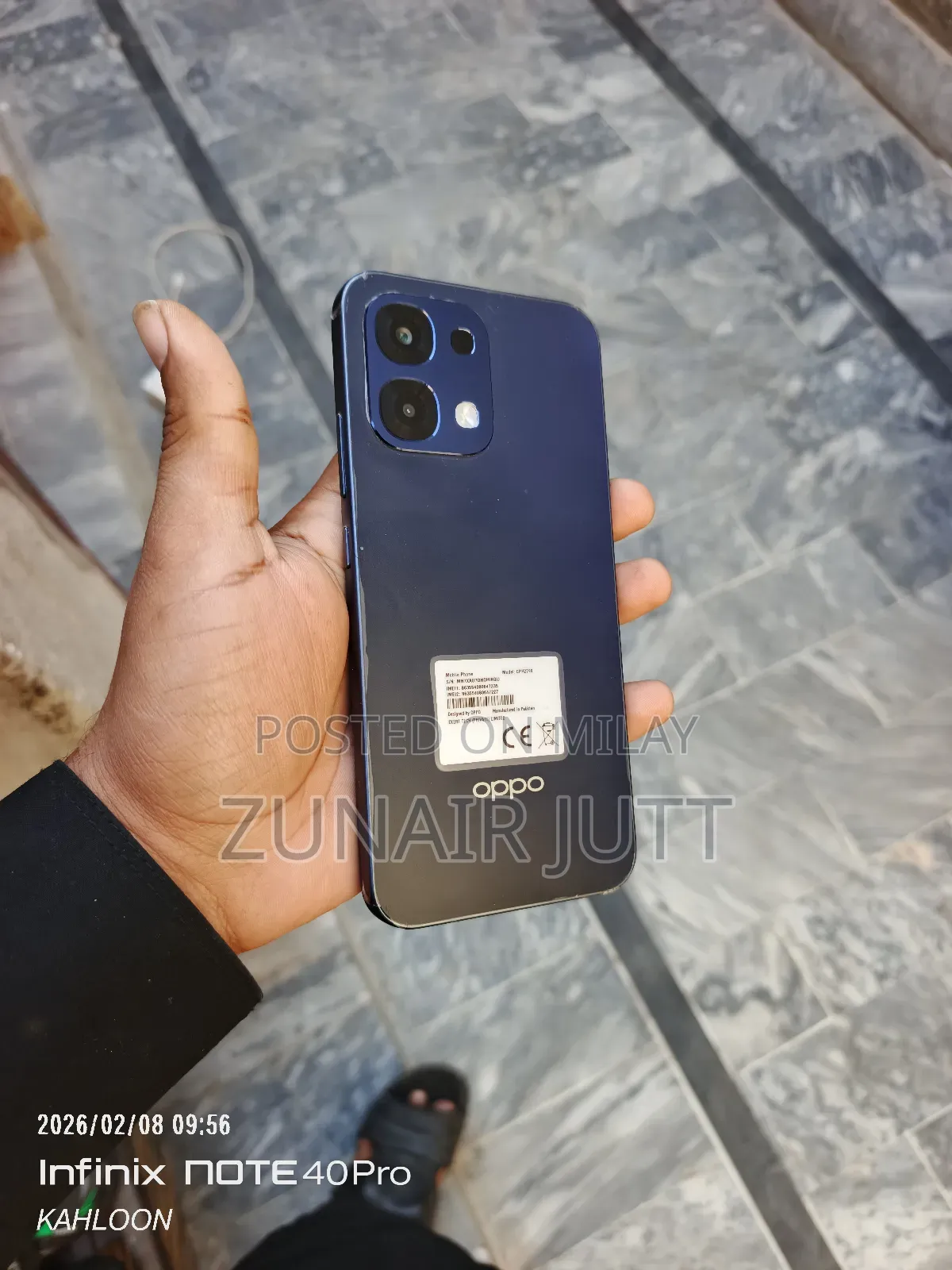 New Oppo A6 Pro 256 GB Blue