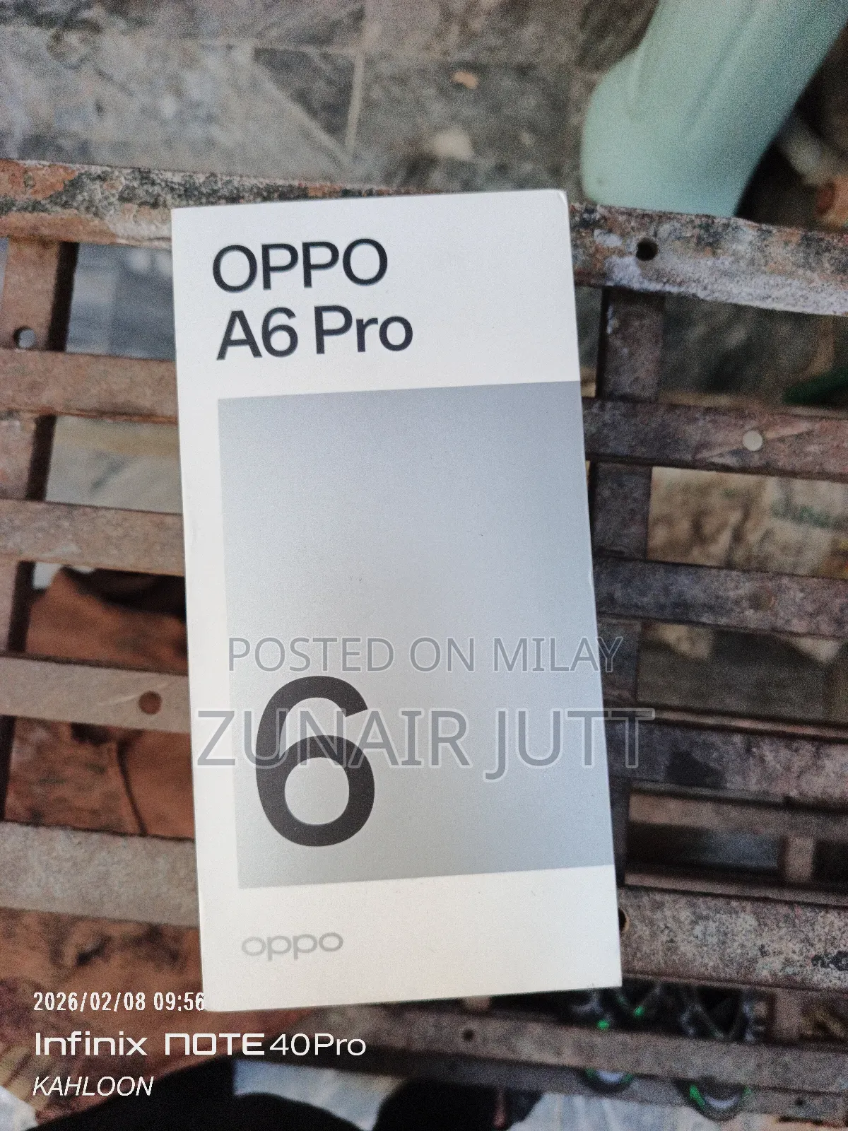 New Oppo A6 Pro 256 GB Blue