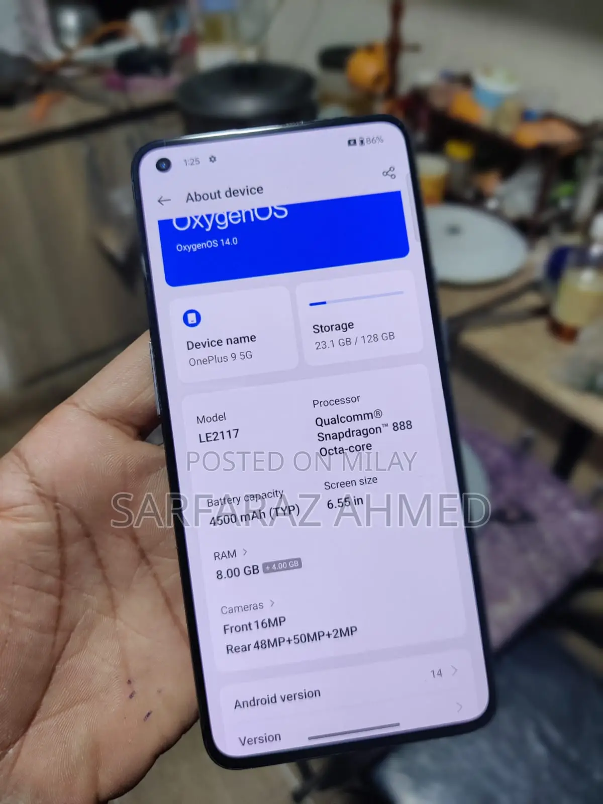 OnePlus 9 128 GB Blue